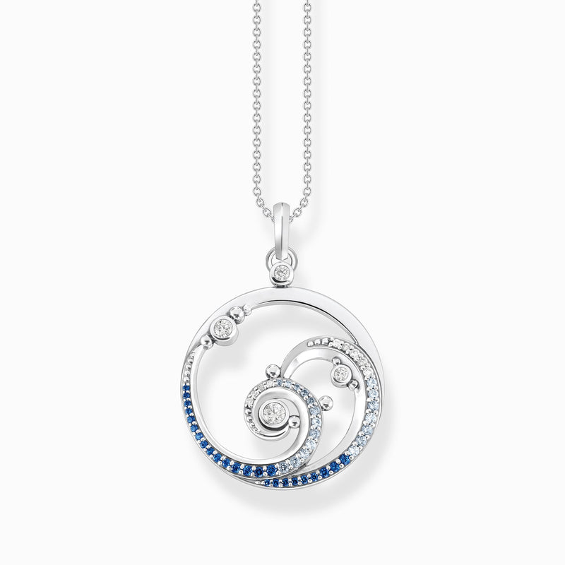 Amuleto Ondas Do Oceano Azul da Arquetiposhop- em promoção em até 12x