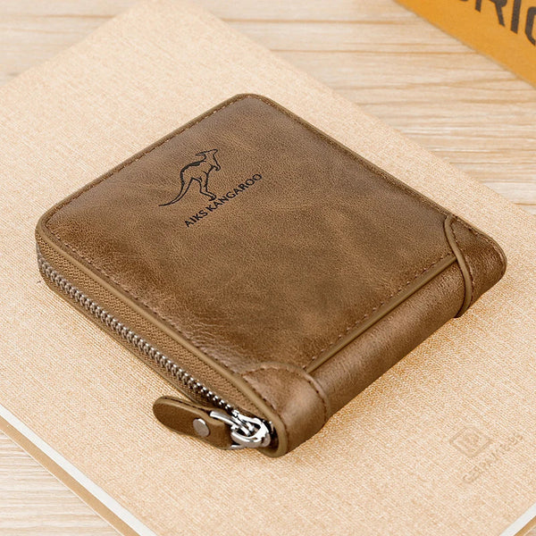 Carteira De Couro De Luxo Masculina - Arquétipo Shop - Promoção 2025