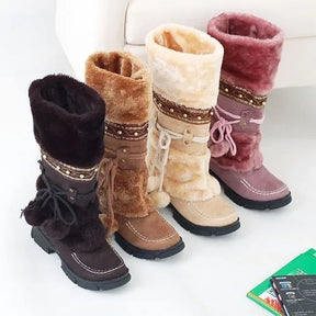 Bota Indian de Inverno Velvet Feminina