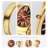 Relogio Feminino Cobra Serpente da Arquetiposhop.com.br, relogio feminino, relogio cobra, relogio bulgari serpenti, relogio feminino em aço ajustavel