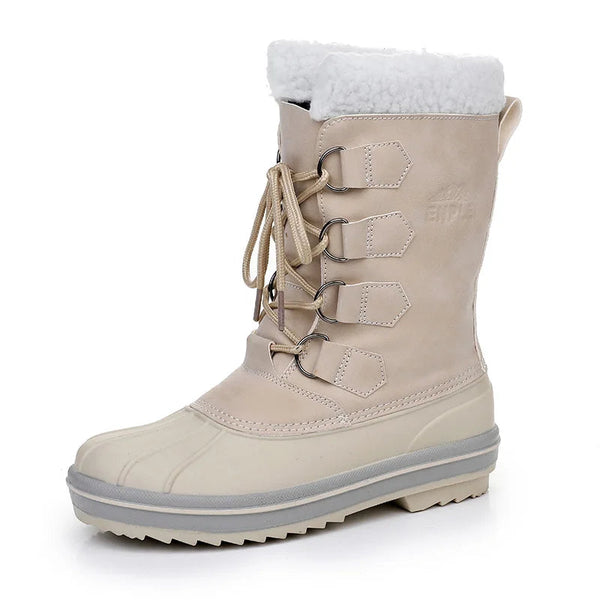 Bota Feminina Tendência De Inverno Resistente Impermeável - Promoção De Inverno 2025