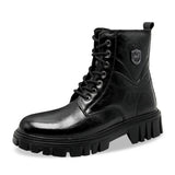 Bota Masculina De Inverno Clássica Brilhante Sola Grossa -  Promoção de Inverno 2025