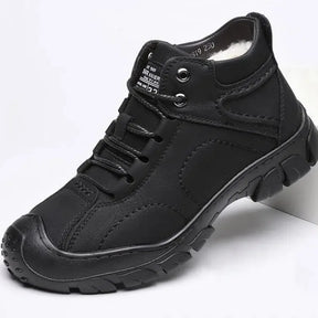 Bota de Couro Inverno Mid Masculina