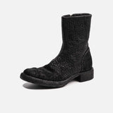 Bota Masculina Vintage Craquelada - Promoção de Inverno 2025
