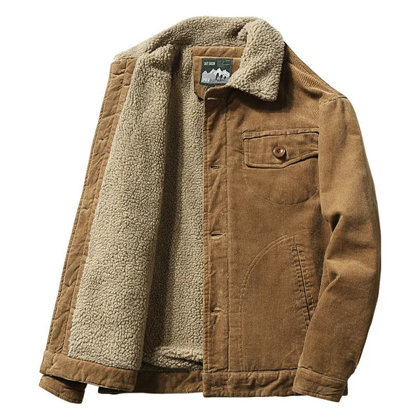 Jaqueta Masculina de Veludo SZ com Interior Forrado - Arquétipo Shop