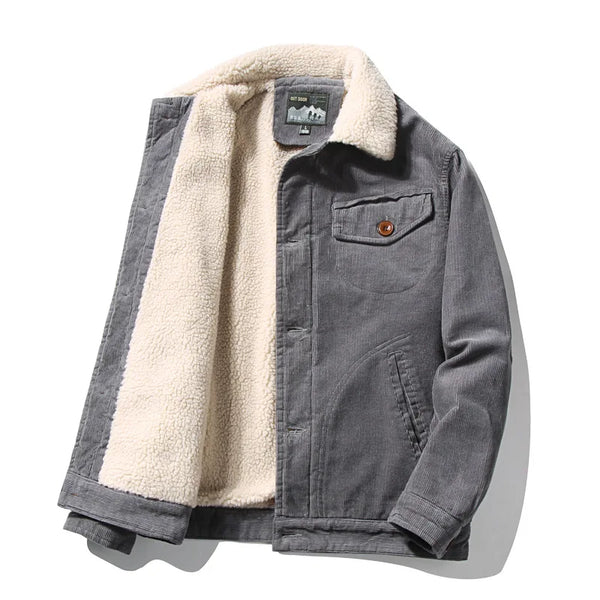 Jaqueta Masculina de Veludo SZ com Interior Forrado - Arquétipo Shop