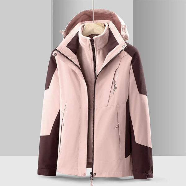 Casaco Feminino 3 Em 1 De Inverno -  Promoção de Inverno 2025