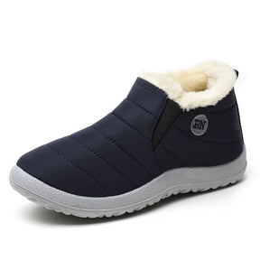 Bota Casual Impermeável Forrada Inverno