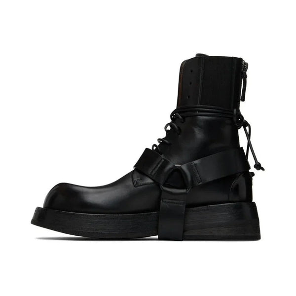 Bota Masculina De Montaria Com Amarração Baixa - Promoção De Inverno 2025