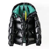 Casaco Masculino De Inverno Estilo Europeu Brilhante Super Quente - Promoção de Inverno 2025
