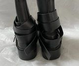Bota Feminina De Inverno Com Cinta Amarração - Promoção De Inverno 2025