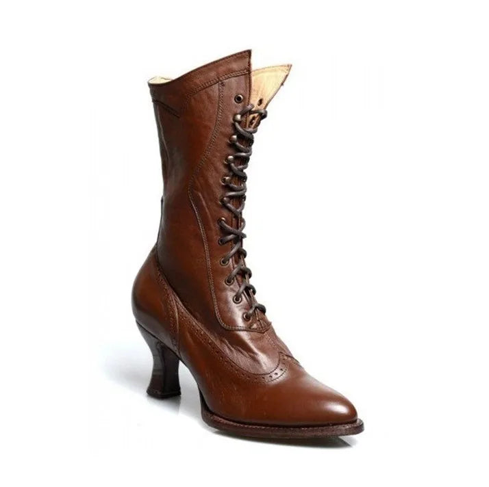 Bota Feminina De inverno De comprimento Curta Dedo Redondo - Promoção de Inverno 2025