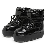 Bota Feminina De Tornozelo Impermeável Antiderrapante