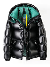 Casaco Masculino De Inverno Estilo Europeu Brilhante Super Quente - Promoção de Inverno 2025