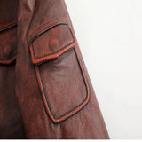 Jaqueta Masculina De Inverno Estilo Vintage Com Bolsos - Promoção de Inverno 2025