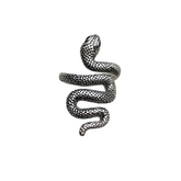 Anel Serpente Mamba de Prata 925