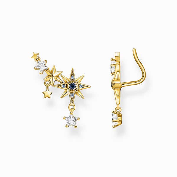 Brincos Estrela Banho de  Ouro - Climber
