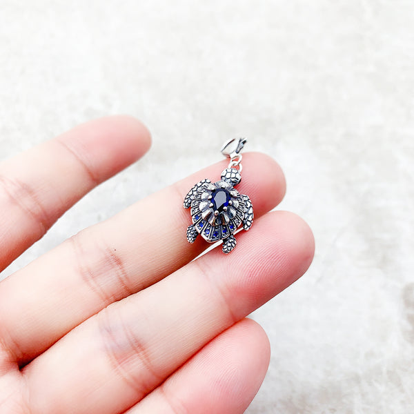 Pingente Charm Tartaruga Prata 925 - My Arq