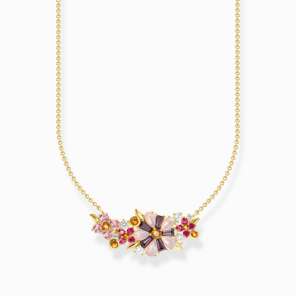 Colar Flores do Paraiso em Ouro 18k