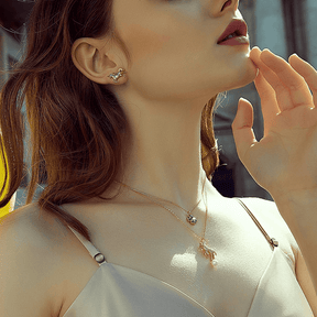 Colar Unicornio Perola simbolos da sorte para 2023 em prata 925 banhada ouro 18k-e-zirconias, como se proteger dos sonhos, como ter bons sonhos, filtro dos sonhos, filtro dos sonhos em ouro Arquetiposhop (14)