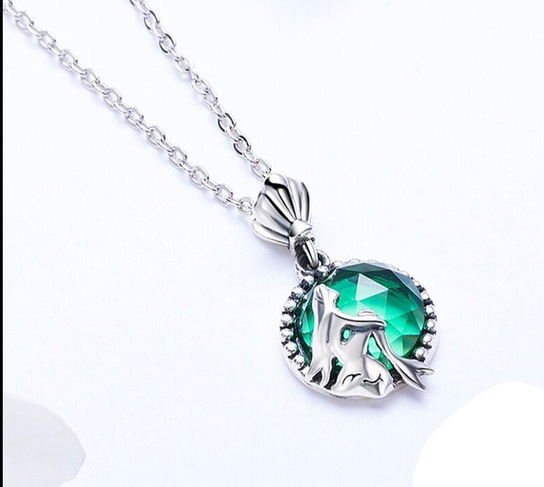 Conjunto Sereia - Colar e Brincos - S01 Prata 925 arquetipo de sereia, como ativar o arquetipo de sereia, lado luz do arquetipo de sereia, arquetipo shop.com.br. conjunto de prata brincos e colar em prata de sereia.