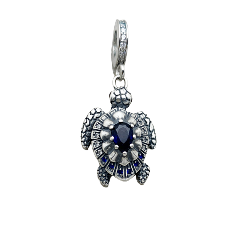 Pingente Charm Tartaruga Prata 925 - My Arq