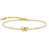 Pulseira Borboleta em Ouro 18k e Zircônias