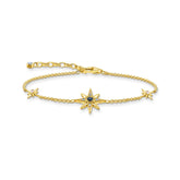 Pulseira Realeza Estrela Banho de Ouro 18K